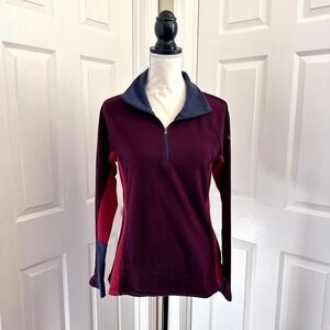 Columbia | Three Tone Half Zip Fleece Sweater | Size: Medium